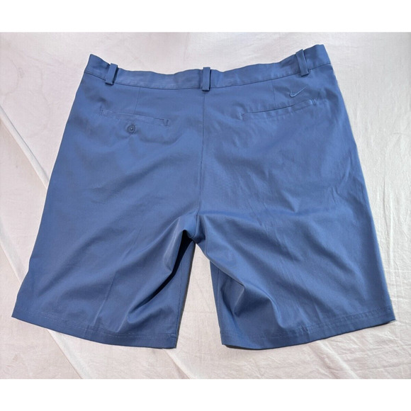 Nike Dri-Fit Golf Shorts Men’s Size 38w Standard Fit 10.5" Inseam Blue Chino - Picture 3 of 7